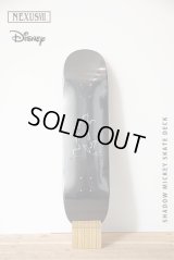 NEXUSVII.×DISNEY｜ネクサスセブン SHADOW MICKEY SKATE DECK スケートデッキ｜BLACK