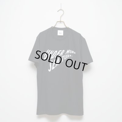 画像1: BOUNCE ORIGINAL｜バウンスオリジナル "UNDER MORE SEA TURN" S/S TEE｜BLACK