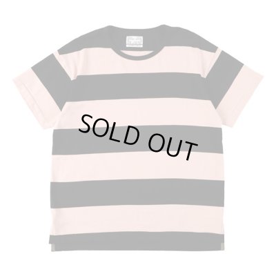画像1: NEXUSVII.｜FAT BORDAER TEE｜BLACK×PINK