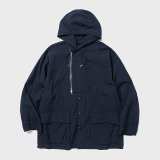 meanswhile｜TRINITY CLOTH SHIRT HOODIE｜NAVY