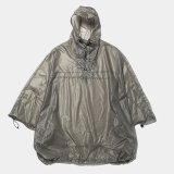 meanswhile｜CORDURA® RIPSTOP PACKABLE PONCHO｜SILVER GRAY