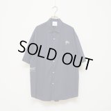 【SALE】BOUNCE ORIGINAL｜"YURU" SHIRTS ブロードシャツ｜NAVY