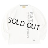 FAT｜TARGET L/S カットソー｜WHITE
