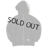 FAT｜ZIPROOF パーカー｜BLACK