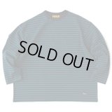 FAT｜PIER ボーダーカットソー｜NAVY