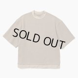 meanswhile｜SOLOTEX® WAFFLE S/S TEE｜BEDOUIN