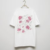 BOUNCE ORIGINAL×LUZUMAKI｜ルズマキ コラボレーション "MIYAMAKIRISHIMA" S/S TEE｜WHITE