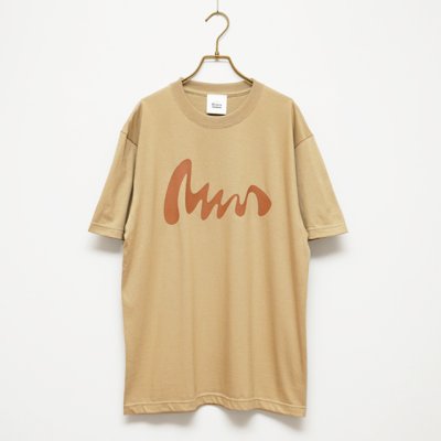 画像1: BOUNCE ORIGINAL｜バウンスオリジナル "TESOI" S/S TEE｜D.BEIGE