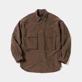 meanswhile｜LUGGAGE L/S SH｜D.BROWN