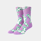 HUF｜PLANTLIFE PLANTLIFE SOCKS 靴下｜PURPLE