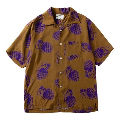 画像1: NEXUSVII.｜HAWAIIANSHIRT GRENADE｜OCHER