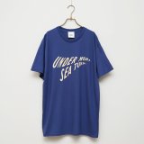 BOUNCE ORIGINAL｜バウンスオリジナル "UNDER MORE SEA TURN" S/S TEE｜BLUE