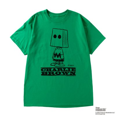 画像1: NEXUSVII.｜CHARLIE BROWN TEE｜GREEN