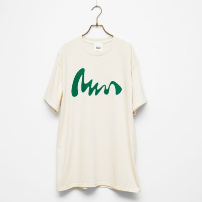 画像1: BOUNCE ORIGINAL｜バウンスオリジナル "TESOI" S/S TEE｜NATURAL×GREEN