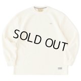 FAT｜WARMAL ワッフルカットソー｜OFF WHITE