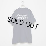 BOUNCE ORIGINAL｜バウンスオリジナル "WHAT THEY VINTE CRY." II S/S TEE｜NAVY