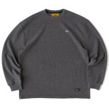 FAT｜WARMAL ワッフルカットソー｜GRAY