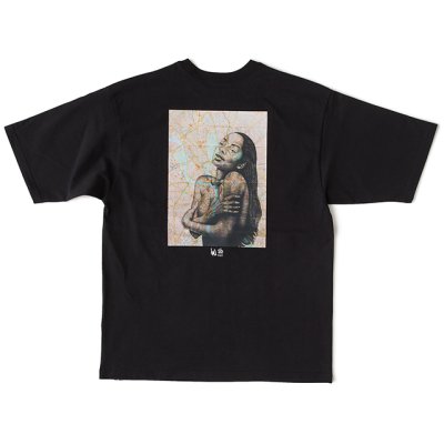 画像1: FAT｜TAVU "SADE" Tシャツ｜BLACK