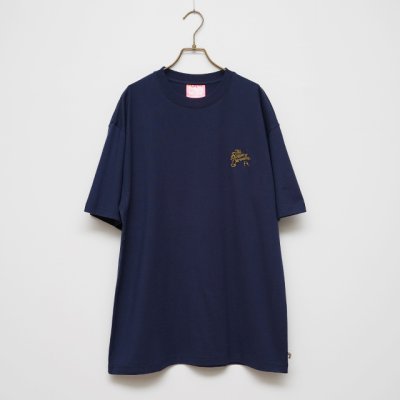 画像1: BOUNCE ORIGINAL｜LOGO S/S TEE｜NAVY