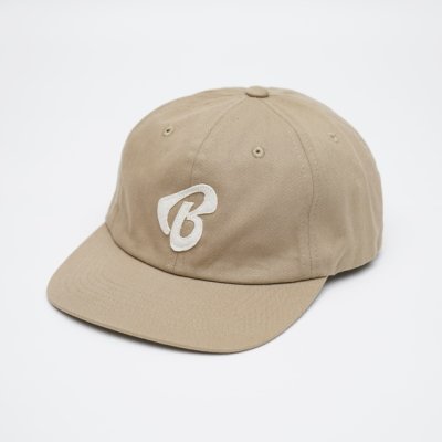 画像1: BOUNCE ORIGINAL｜バウンスオリジナル CLASSIC "B" CAP｜BEIGE