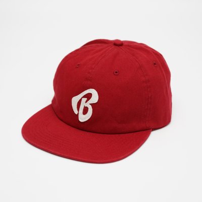 画像1: BOUNCE ORIGINAL｜バウンスオリジナル CLASSIC "B" CAP｜RED