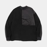 meanswhile｜BODY ARMOR L/S TEE｜OFF BLACK