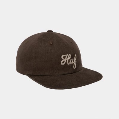 画像1: HUF｜ROPE STRING 6 PANEL HAT｜TEAK