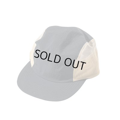 画像1: RUTSUBO｜ルツボ NYLON DYE 5 PANEL SIDE MESH CAP｜BLACK×SAND