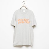 BOUNCE ORIGINAL｜ "WHAT THEY VINTE CRY." II S/S TEE｜ASH