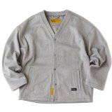 FAT｜WOOLIGAN カーディガン｜GRAY