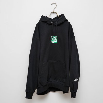 画像1: Hombre Nino｜PULLOVER HOODIE (VACUUM) パーカー｜BLACK