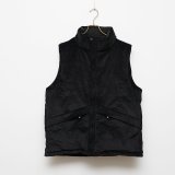 430fourthirty｜SNGL CORD DOWN VEST  ダウンベスト｜BLACK