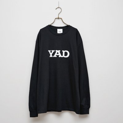 画像1: BOUNCE ORIGINAL｜ "YAD" L/S TEE｜BLACK