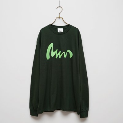 画像1: BOUNCE ORIGINAL｜バウンスオリジナル "TESOI" L/S TEE｜FOREST