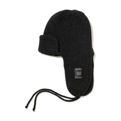 画像1: 430fourthirty｜DOG EAR BEANIE ドッグイヤービーニー｜BLACK