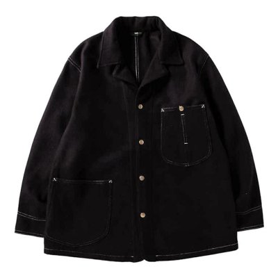 画像1: NEXUSVII.｜WOOL MELTON 91-J WWII｜BLACK