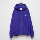 BOUNCE ORIGINAL｜LOGO SW ZIPパーカー｜PURPLE