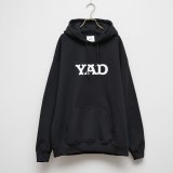 BOUNCE ORIGINAL｜ "YAD" SWパーカー｜BLACK