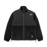 430fourthirty｜PRTC FLEECE FULL ZIP JACKET｜BLACK