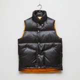 NEXUSVII.｜W-R R/S DOWN VEST｜CHACOAL×YELLOW