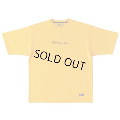 画像1: FAT｜CALIGRATee カットソー｜YELLOW
