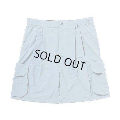 画像1: 430fourthirty｜ESLOT NYLON CARGO SHORTS｜B.GRAY