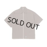 430fourthirty｜S/S RES ZIP SHIRT｜BROWN