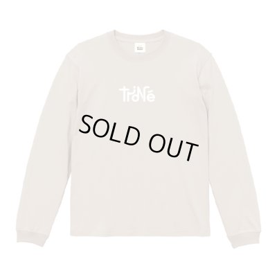 画像1: trioNé｜Standard LOGO L/S Tee｜BEIGE