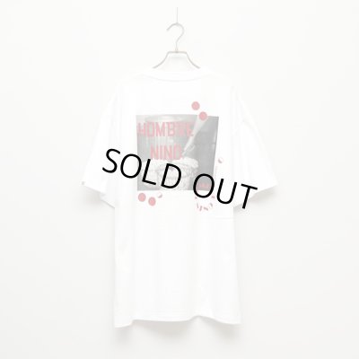 画像1: Hombre Nino｜S/S PRINT TEE(CHICKEN and EGGS)｜WHITE