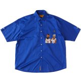 FAT｜I.S."M.S.G." 半袖シャツ｜BLUE