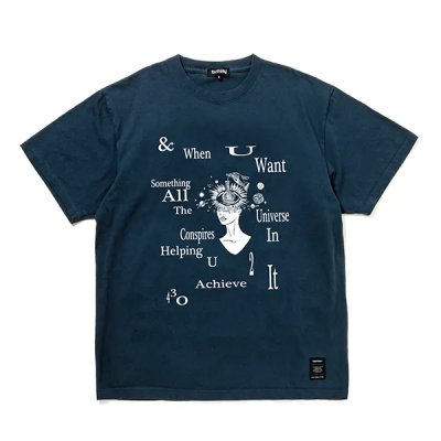 画像1: 430fourthirty｜AF "U WANT" S/S TEE｜DST.GREEN