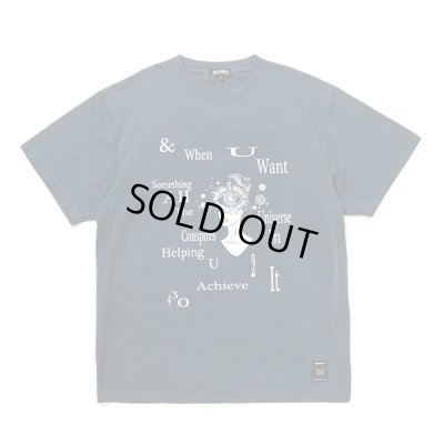 画像1: 430fourthirty｜AF "U WANT" S/S TEE｜DST.GREEN