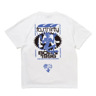 画像1: 430fourthirty｜SF "29th MADNESS" S/S TEE｜WHITE