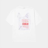 HUF｜MERIDA TEE｜WHITE